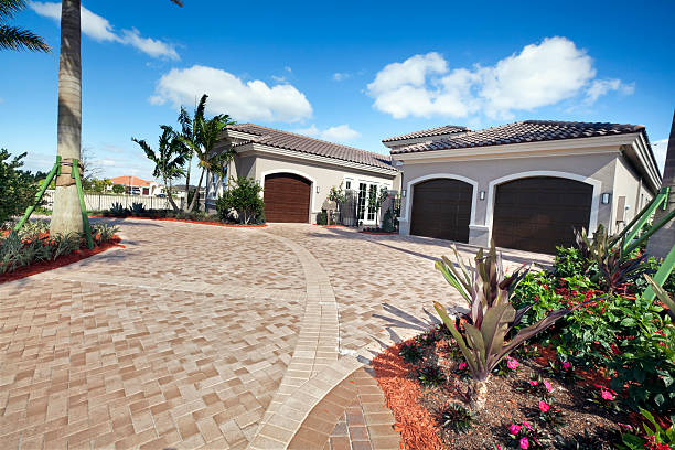 Permeable Paver Driveway in Harper, TX